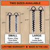 Large Ground Anchor - Black - 2 Pack