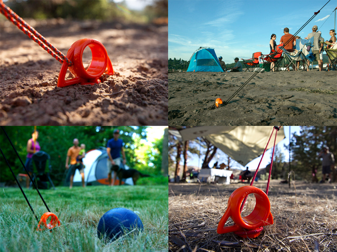 THE ULTIMATE TENT STAKE AND GROUND ANCHOR