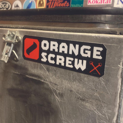 Orange Screw­® Sticker Pack (Free gift)