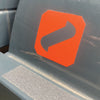 Orange Screw­® Sticker Pack
