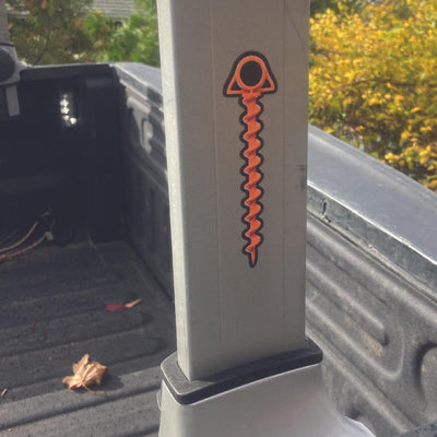 Orange Screw­® Sticker Pack (Free gift)